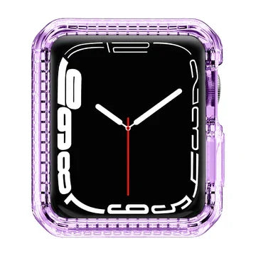 Itskins Spectrum Clear Case For Apple Watch 44/45Mm - Light Purple - Tashqila Itskins Spectrum Clear Case For Apple Watch 44/45Mm - Light Purple - Tashqila
